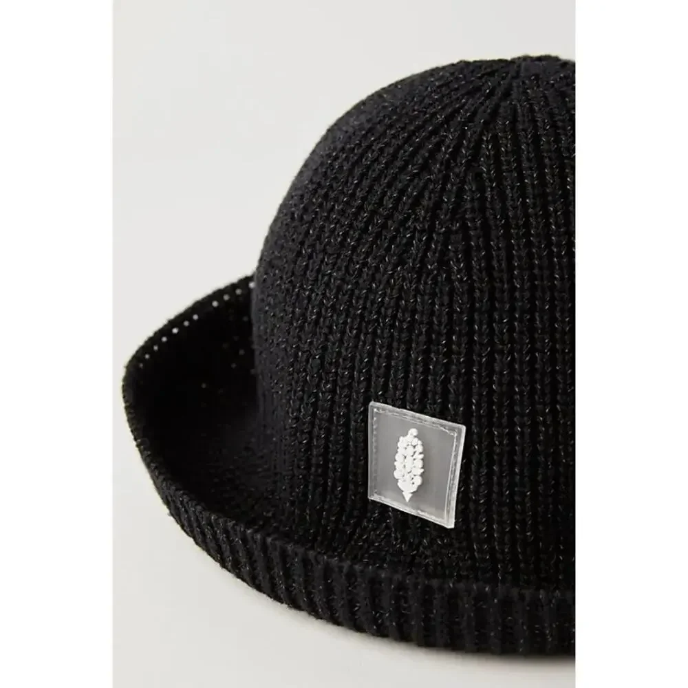 NWT Free‎ People Reflective Bell Beanie Black
